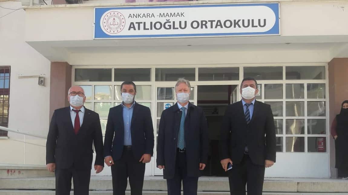 Mamak İlçe Milli Eğitim Müdürü sayın Mustafa ÖZEL ve İlçe Şube Müdürümüz sayın Ozan DEMİRTAŞ 12 Kasım 2020  tarihinde okulumuzu ziyaret ettiler.